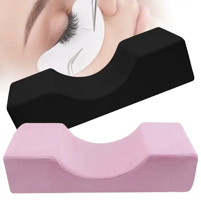 Oreiller en forme de U pour extensions de cils
