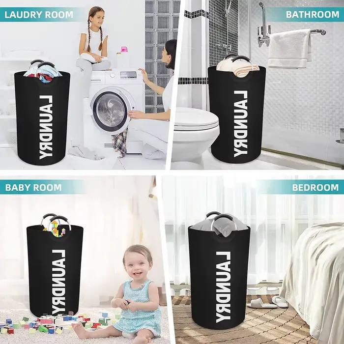 Panier à linge LMETJMA 90L grand format