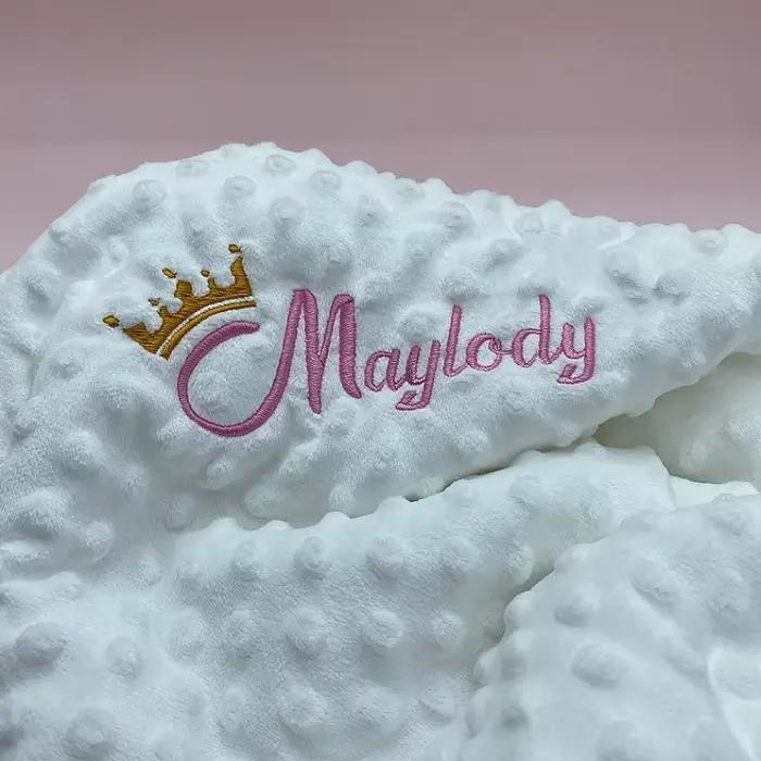 Couverture personnalisée pour bébé - Doudou