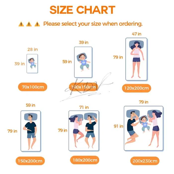 Couverture polaire double couche motif chiot de dessin animé