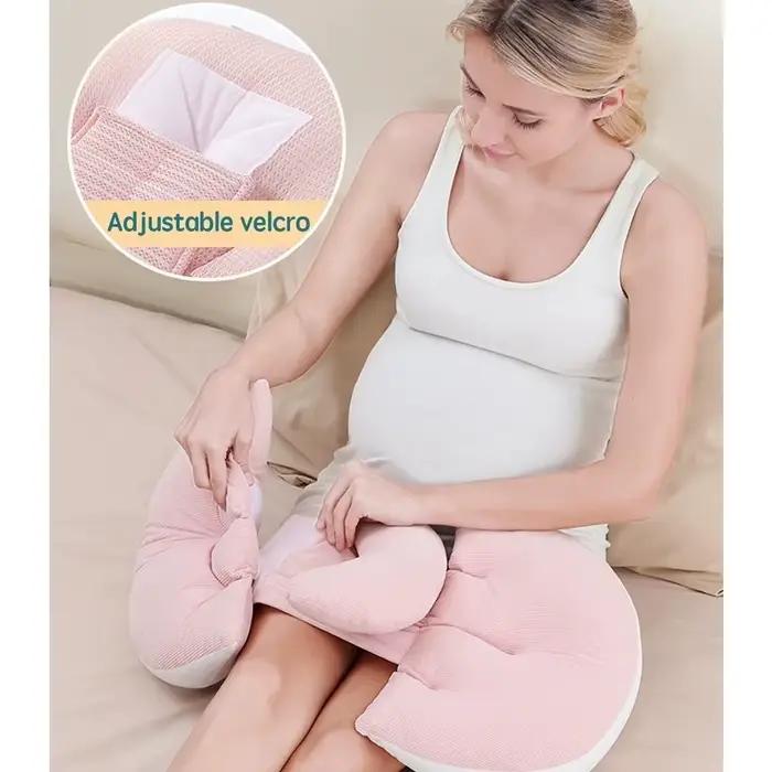 Oreiller de grossesse avec 1 oreiller auxiliaire gratuit