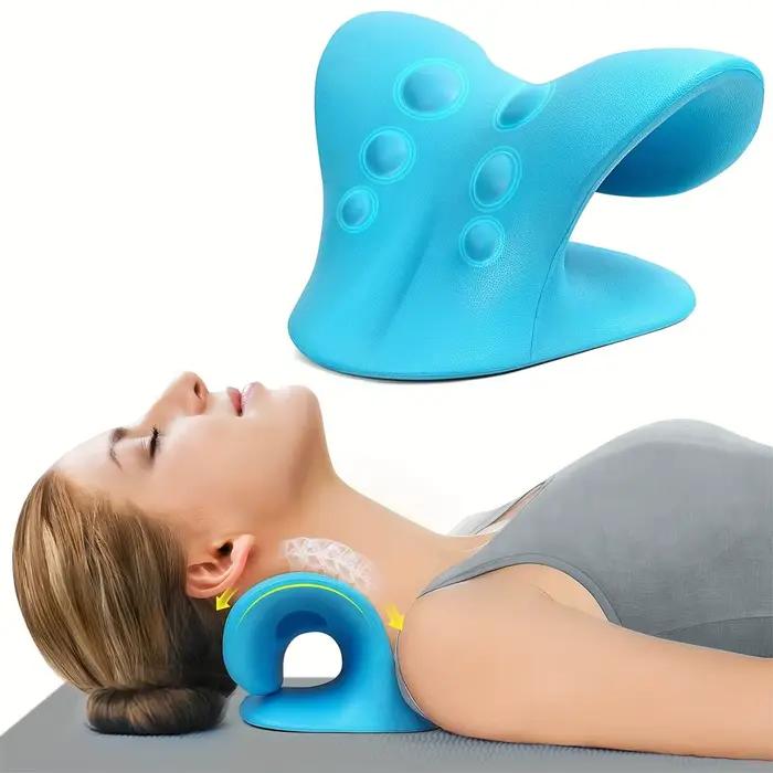 Oreiller relaxant pour le cou et les épaules en forme de C