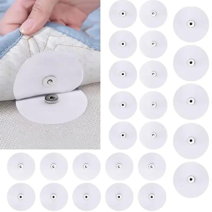 Nouveau couvercle de couette boutons-pression Clips 16 pièces