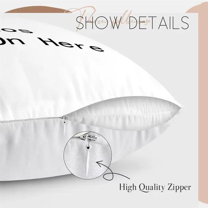 Housse de coussin personnalisée DIY