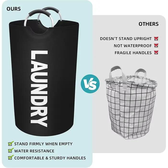 Panier à linge LMETJMA 90L grand format