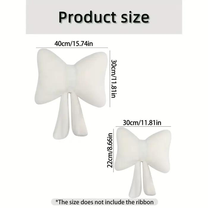 Coussin de câlin à nœud mignon, doux, lavable à la main, parfait pour la décoration du canapé de la chambre à coucher, cadeaux, décoration de la salle, coussins de vacances