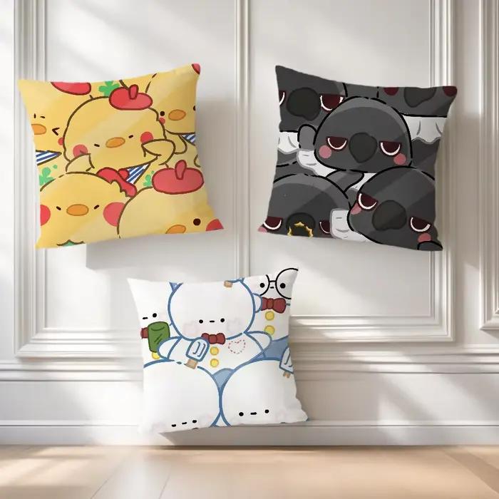 Housse de coussin douce et confortable pour canapé