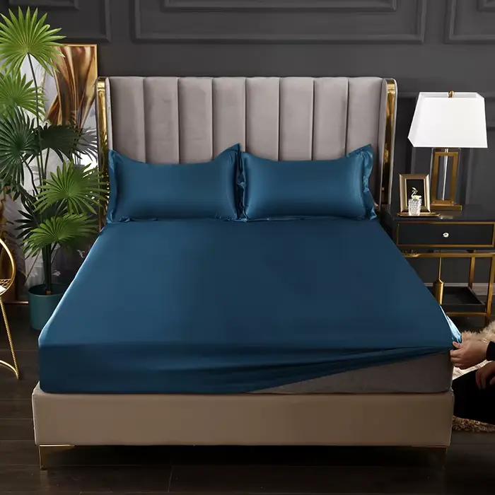 Drap-housse élastique en Satin à la mode