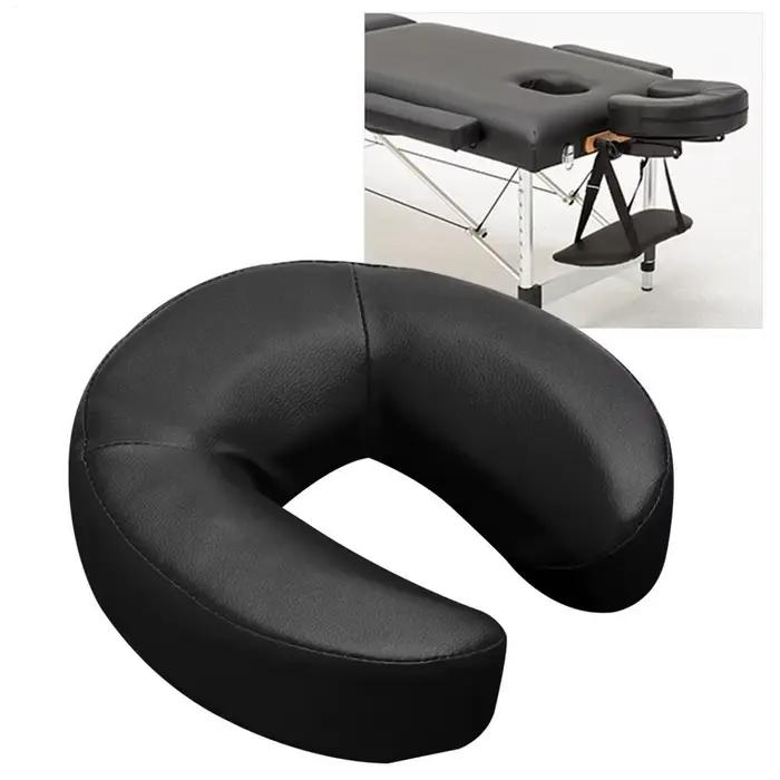 Oreiller pour le visage en mousse à mémoire de forme, oreiller en forme de U, appui-tête universel, coussin pour le visage, oreiller orthopédique Cervical doux