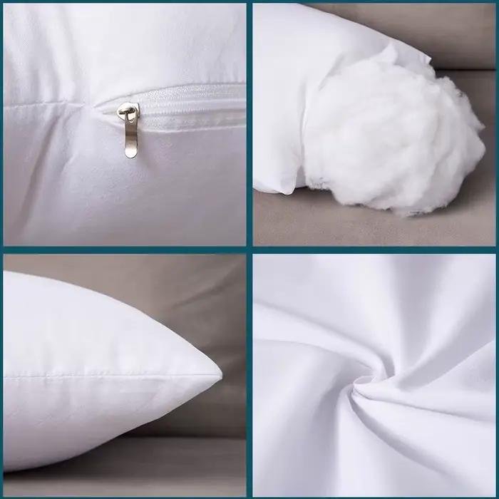 Noyau de coussin de qualité supérieure en tissu brossé pour la maison