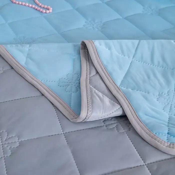 Couverture rafraîchissante légère pour l'été, toucher frais respirant, couette d'été Queen King, couette climatisée, simple ou double