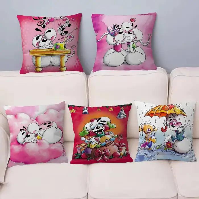 Housse de coussin décorative pour canapé