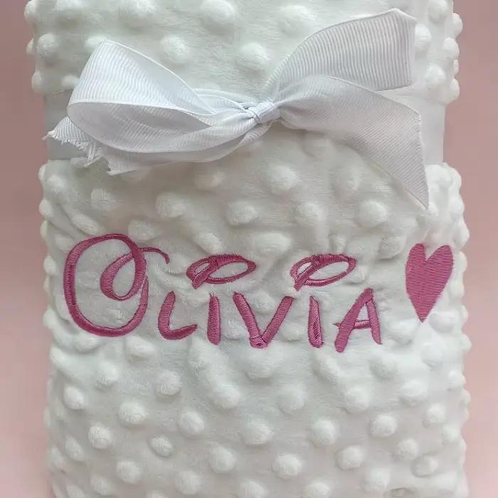 Couverture personnalisée pour bébé - Doudou