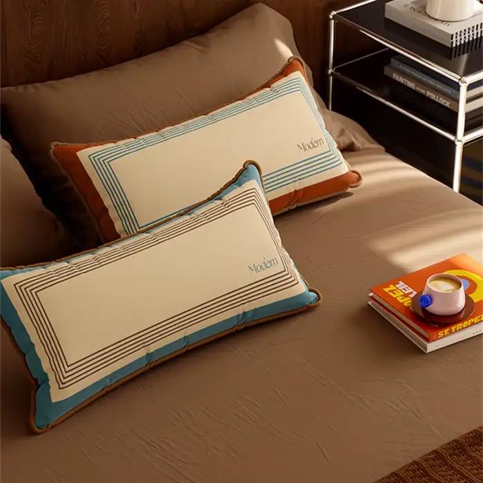 Housses d'oreiller en velours de luxe