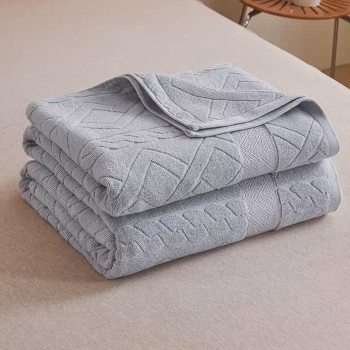 Couverture en coton douce et légère