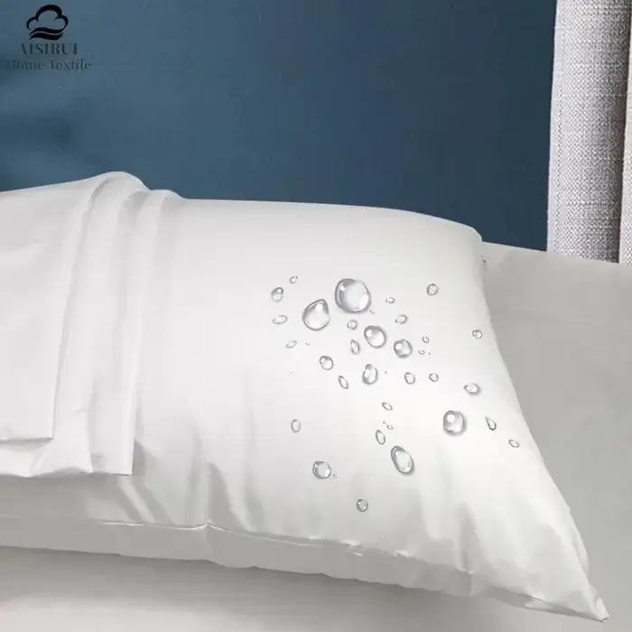 Protecteur d'oreiller imperméable avec fermeture éclair