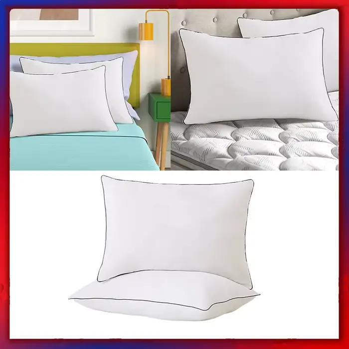 1 oreiller en duvet de canard 100% pur