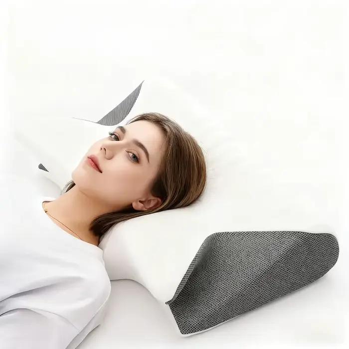 Oreiller Cervical relaxant en mousse à mémoire de forme, 1 pièce, oreiller de soutien polyvalent, cadeau de noël et de Thanksgiving