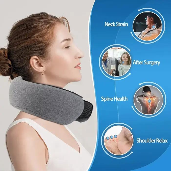 Oreiller Portable en forme de U en mousse à mémoire de forme