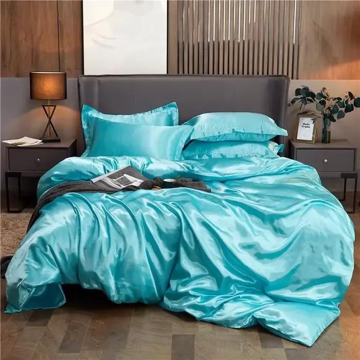 Housse de couette de luxe en Satin rayonne