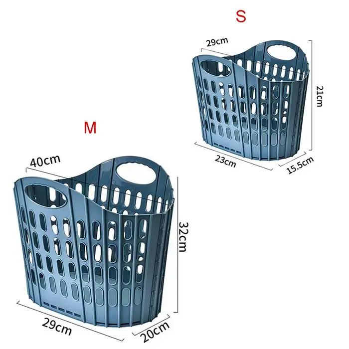 Panier à linge pliable et léger de style bohème