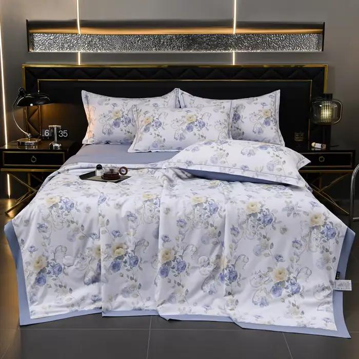 Couette d'été rafraîchissante et soyeuse