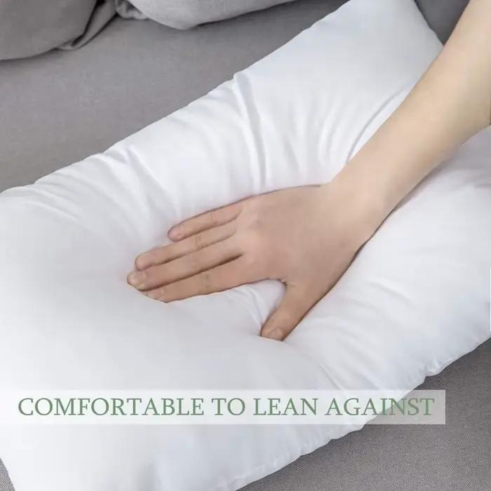 1/2 pièces blanc coussin Inserts 30x50cm 45x45cm 50x50cm oreiller décoratif remplissage canapé oreillers pour salon