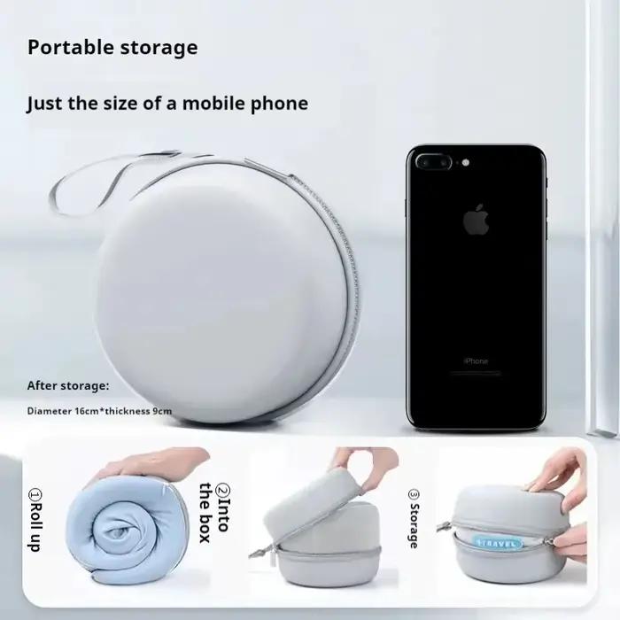 Oreiller cervical en mousse à mémoire de forme, oreiller de voyage Portable en forme de U pour avion ou bureau, Support confortable à domicile