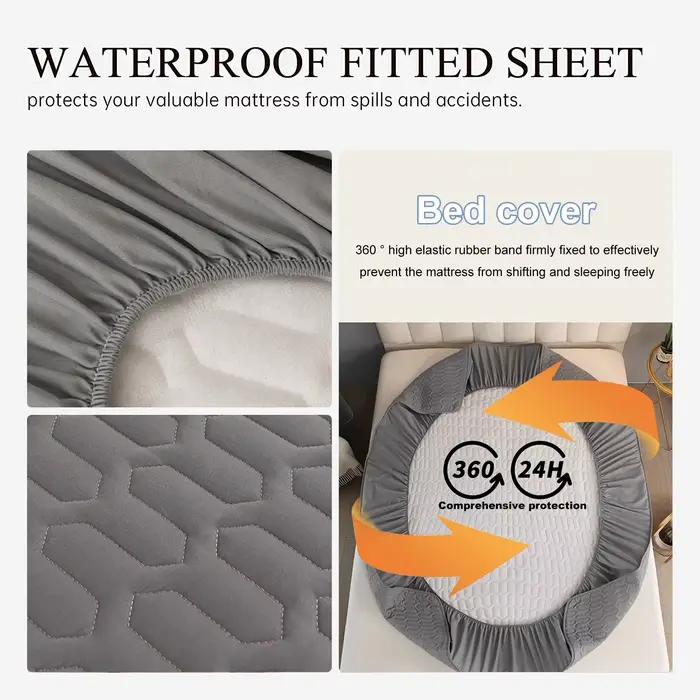 Housse de matelas imperméable et sûre