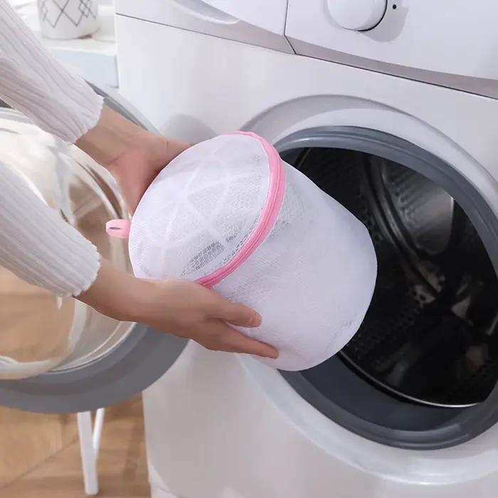 Sacs à linge en filet pour articles délicats, sac de lavage délicat en tissu résistant et réutilisable, sac d'organisation de voyage pour lingerie