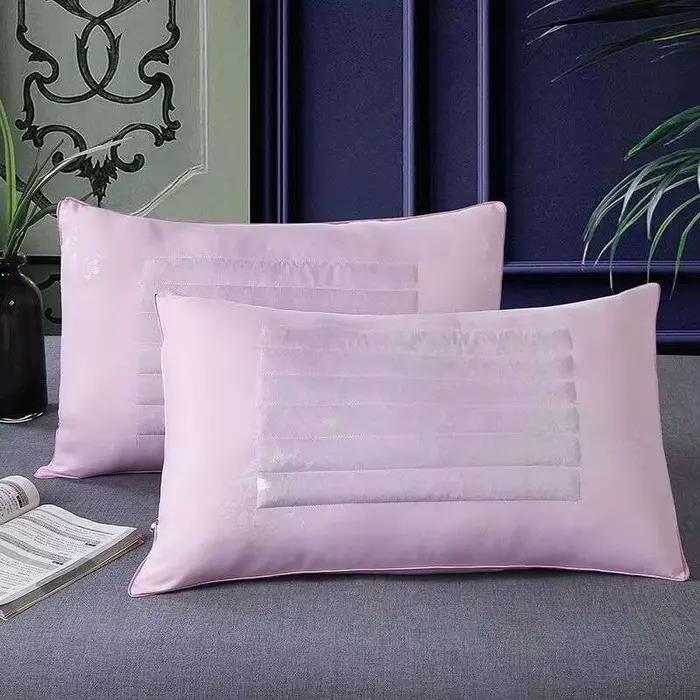 Oreiller de literie en forme de géométri pour la protection du cou