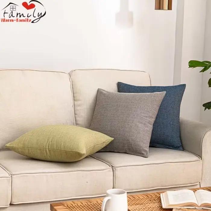 Taie d'oreiller décoration de la maison Salon housse de coussin