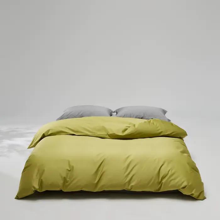 Housse de couette en coton à fibres longues
