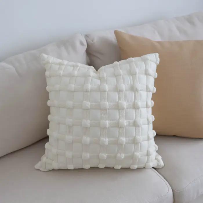 Housse de coussin minimaliste moderne