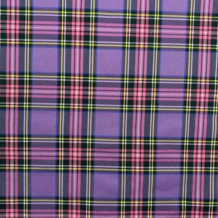Tissu à carreaux de Style écossais classique