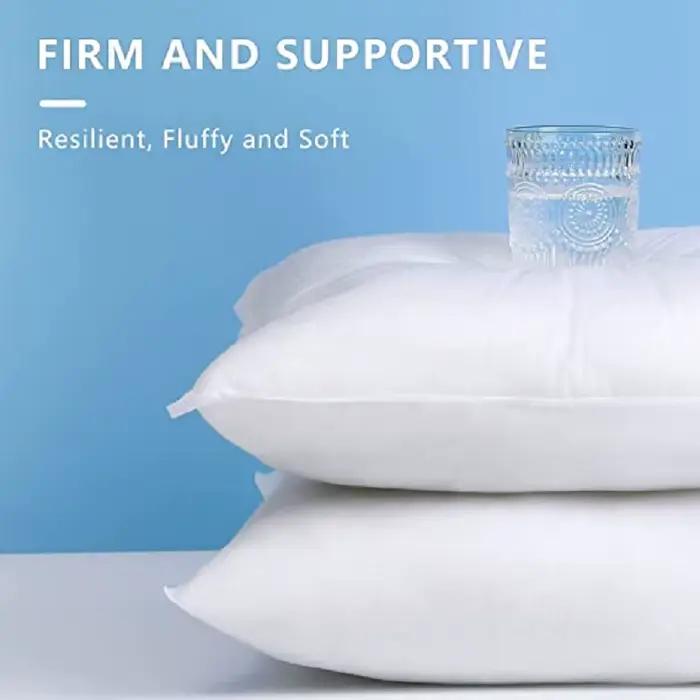 1/2 pièces blanc coussin Inserts 30x50cm 45x45cm 50x50cm oreiller décoratif remplissage canapé oreillers pour salon
