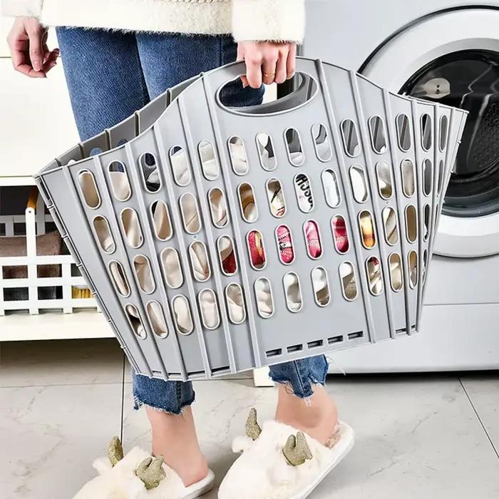 Panier à linge pliable moderne