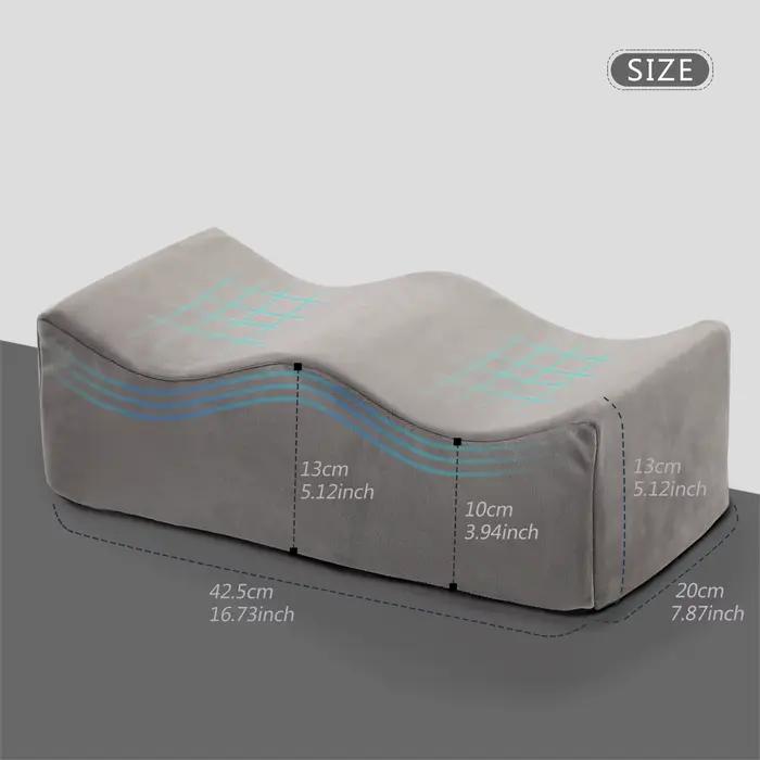 Oreiller ergonomique pour les jambes