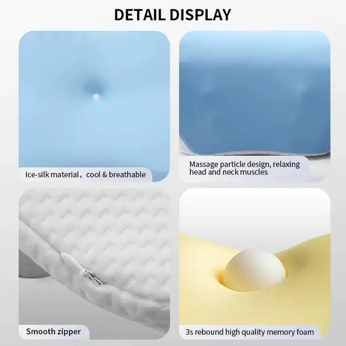 Oreiller orthopédique cervical pour le sommeil