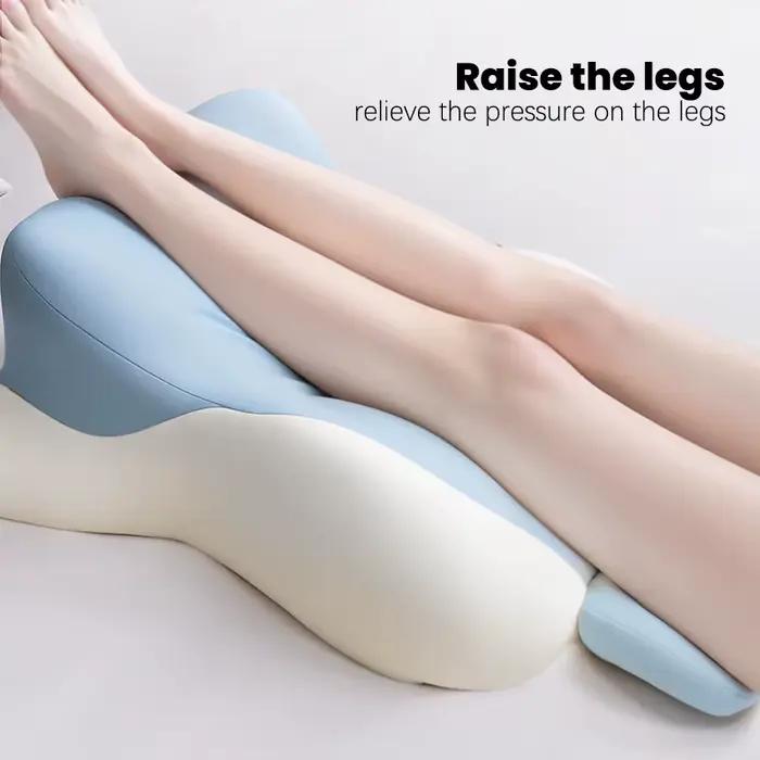 Coussin de lit ergonomique en mousse à mémoire de forme pour adultes