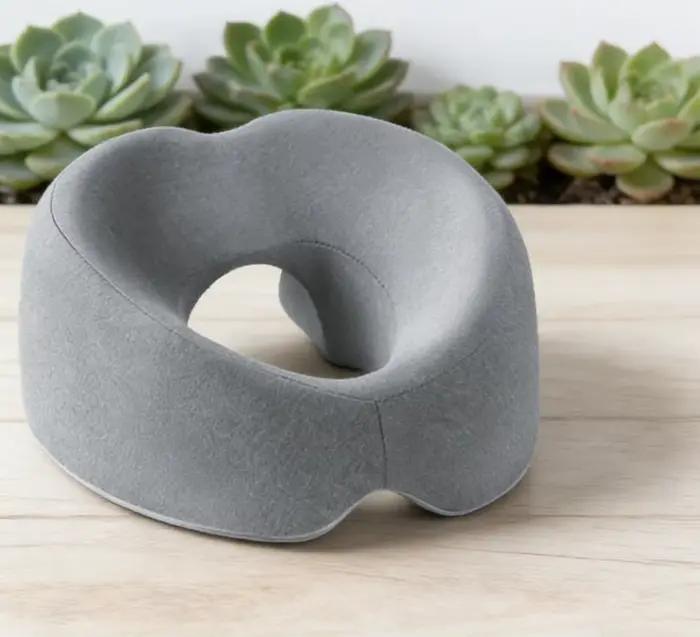 Oreiller ergonomique en mousse à mémoire de forme pour le visage, repose-tête confortable pour la maison, le massage et les salons de beauté