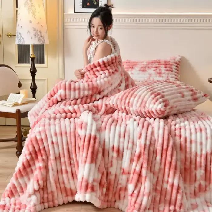 Couverture en flanelle taille Queen
