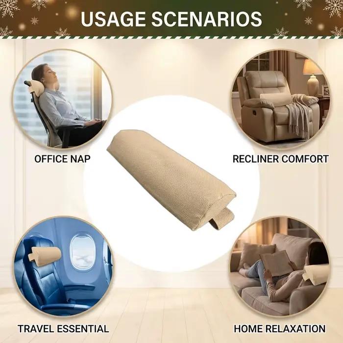 Coussin de soutien ergonomique en mousse à mémoire de forme pour le cou