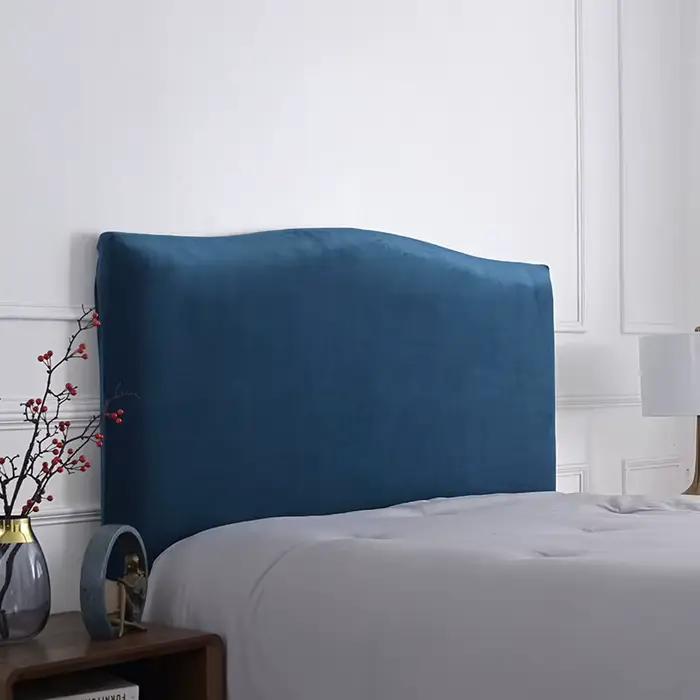 Housse de tête de lit en velours