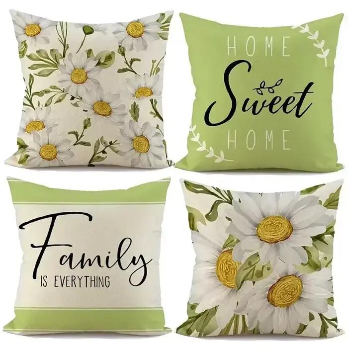 Housse de coussin décorative