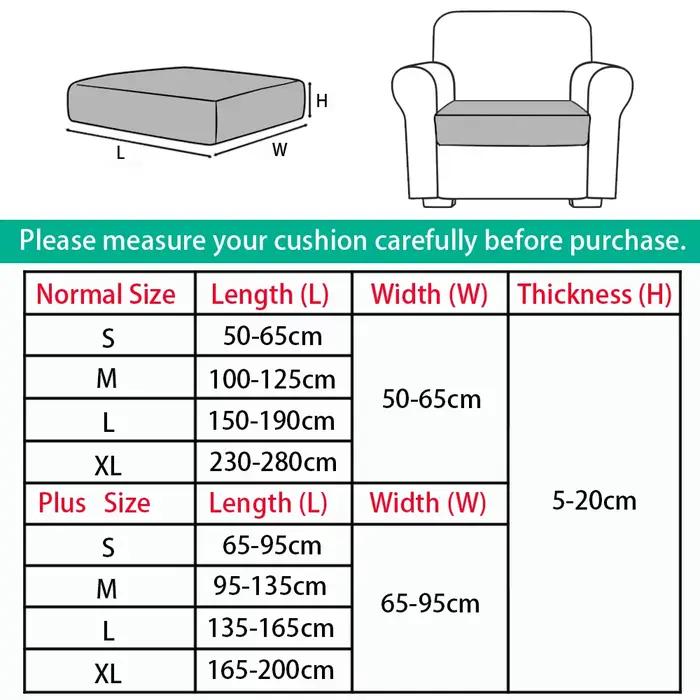 Housses de coussin de siège de canapé noires