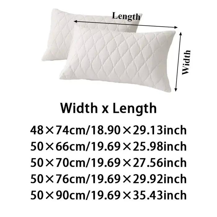 Protège-oreiller matelassé imperméable