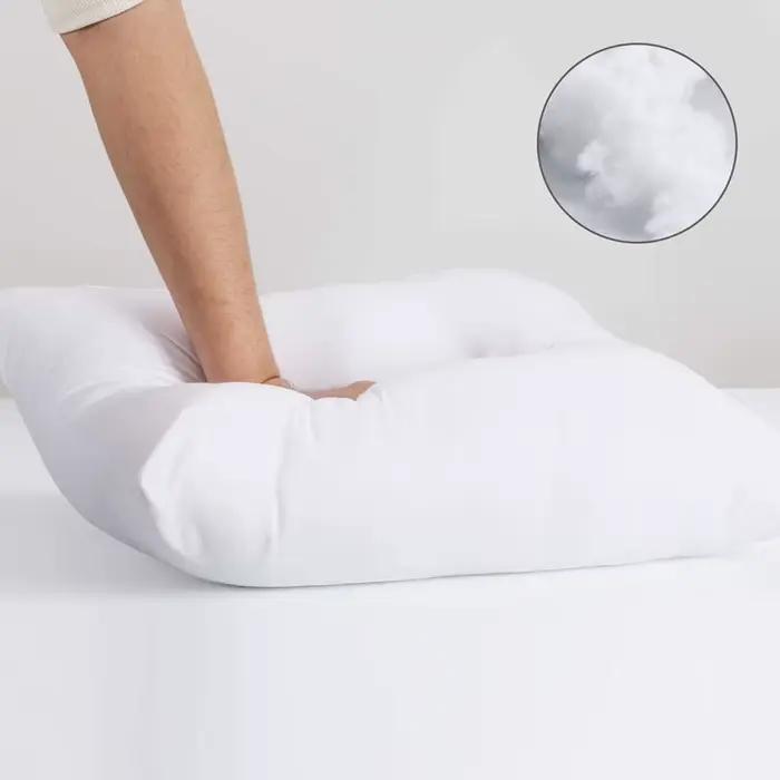 45x45 cm coussin insérer Premium coton doux Euro carré décoratif oreiller noyau ensemble pour lit canapé