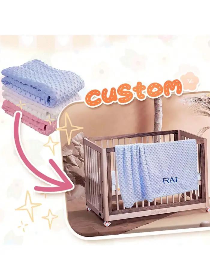 Couverture personnalisée pour bébé - Doudou