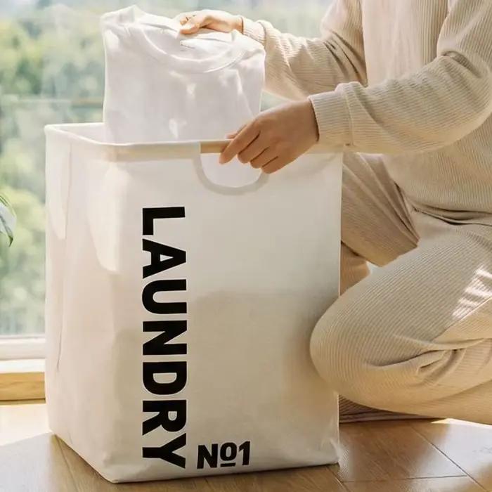 Panier à linge pliable grande capacité